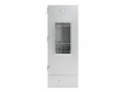 New vidaxl Horno ahumador de BBQ con generador humo frío acero galvanizado Plateado