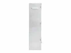 New vidaxl Horno ahumador de BBQ con generador humo frío acero galvanizado Plateado