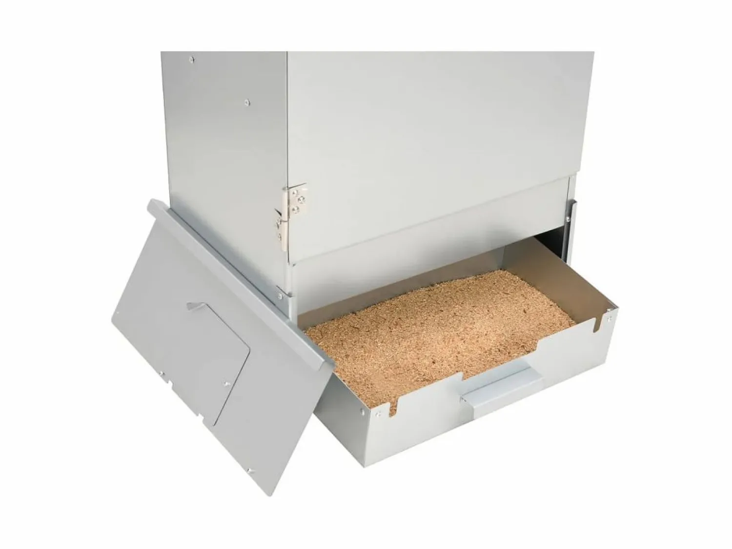 vidaxl Horno ahumador de BBQ con generador humo frío acero galvanizado