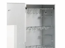 vidaxl Horno ahumador de BBQ con generador humo frío acero galvanizado