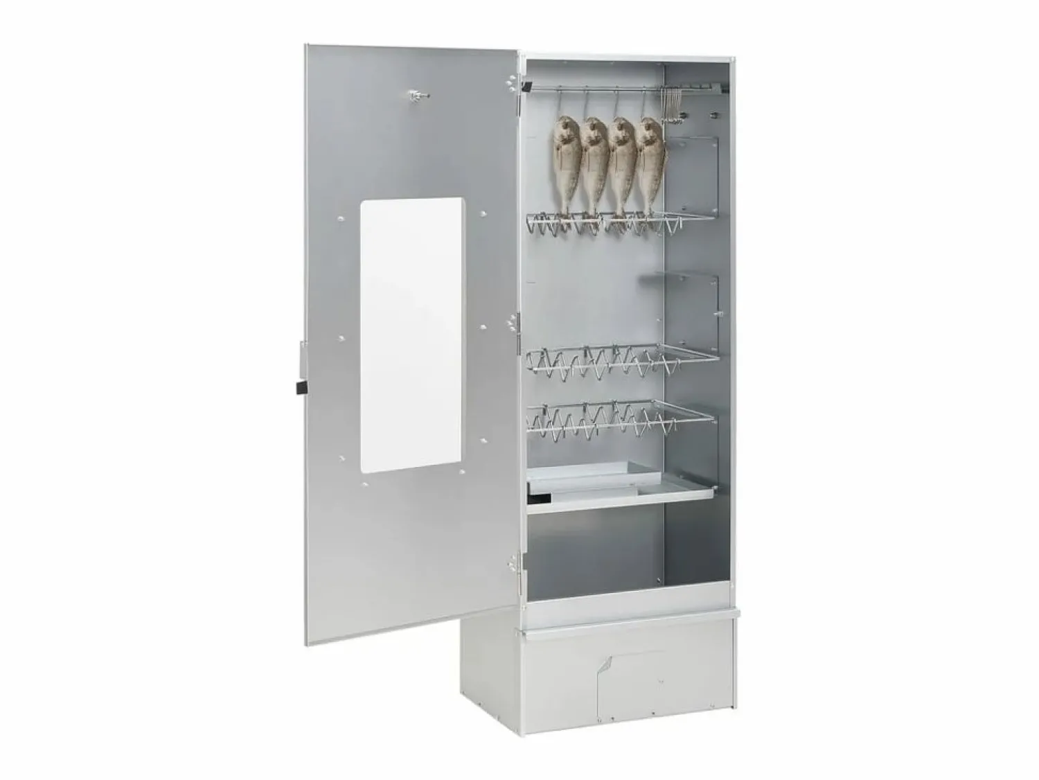 Sale Horno ahumador de BBQ con generador humo frío acero galvanizado Barbacoa