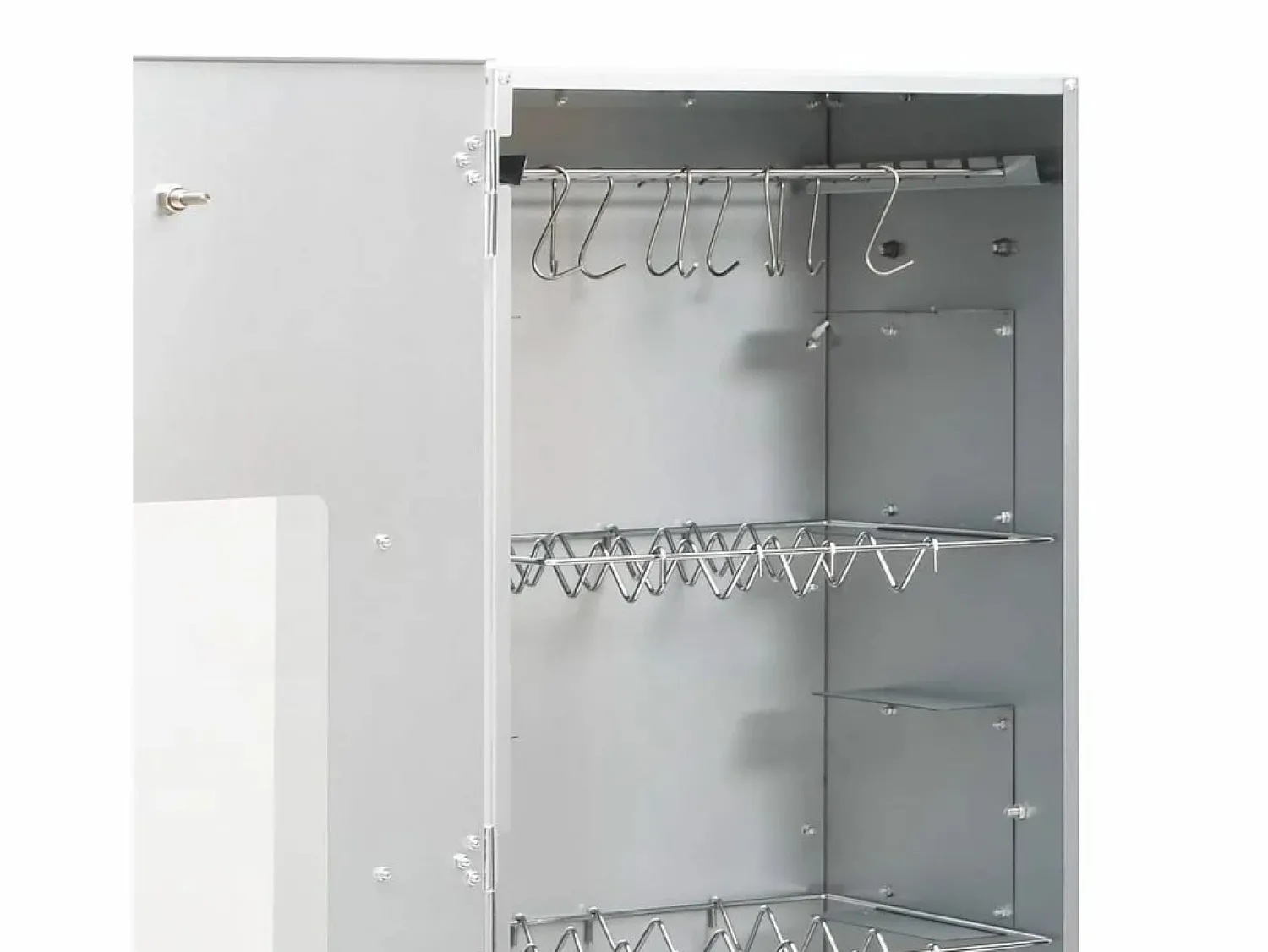 Sale Horno ahumador de BBQ con generador humo frío acero galvanizado Barbacoa