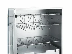 Discount Horno ahumador de BBQ con generador humo frío acero galvanizado Barbacoa