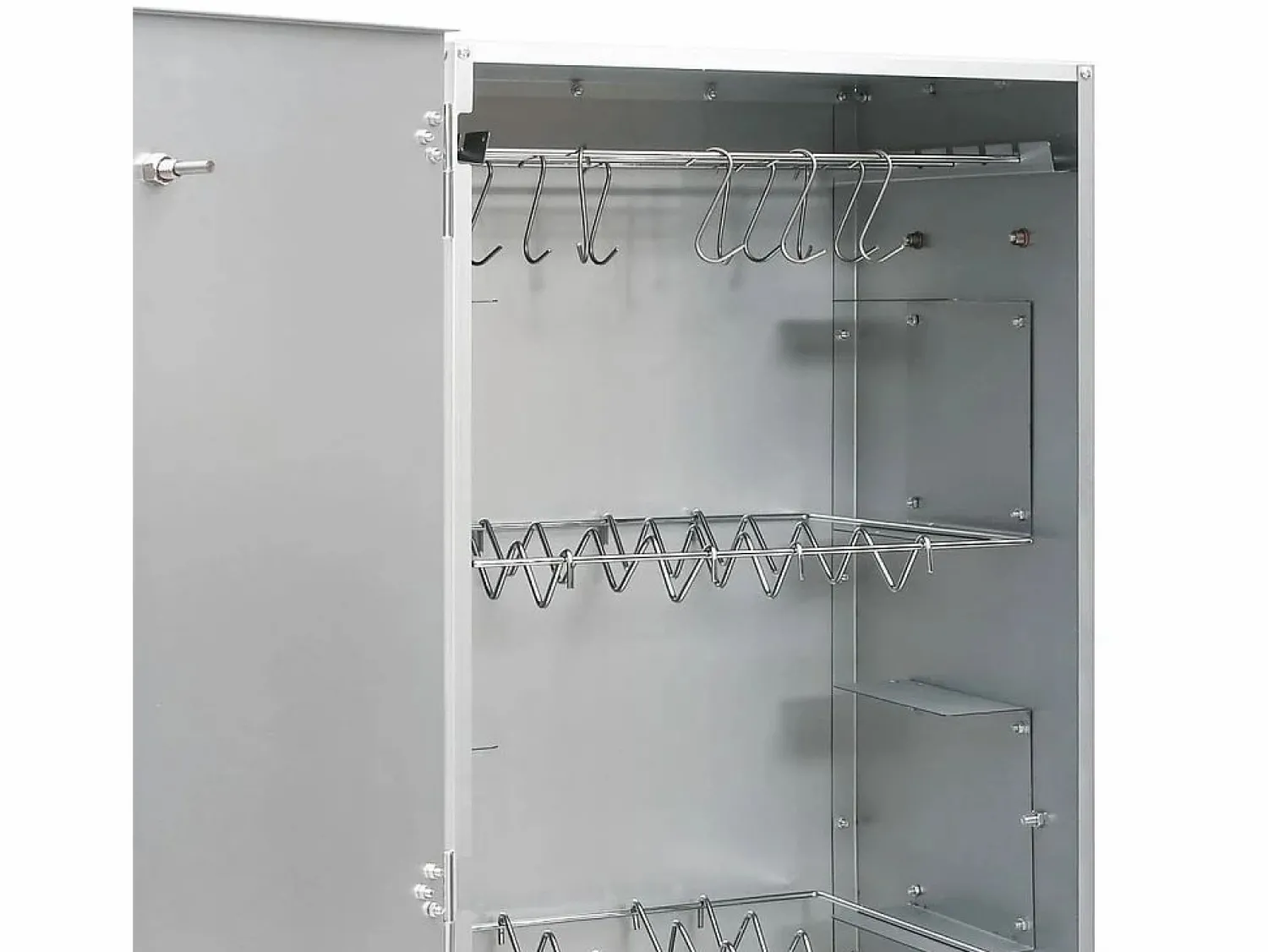 Clearance Horno ahumador de BBQ con generador humo frío acero galvanizado Barbacoa