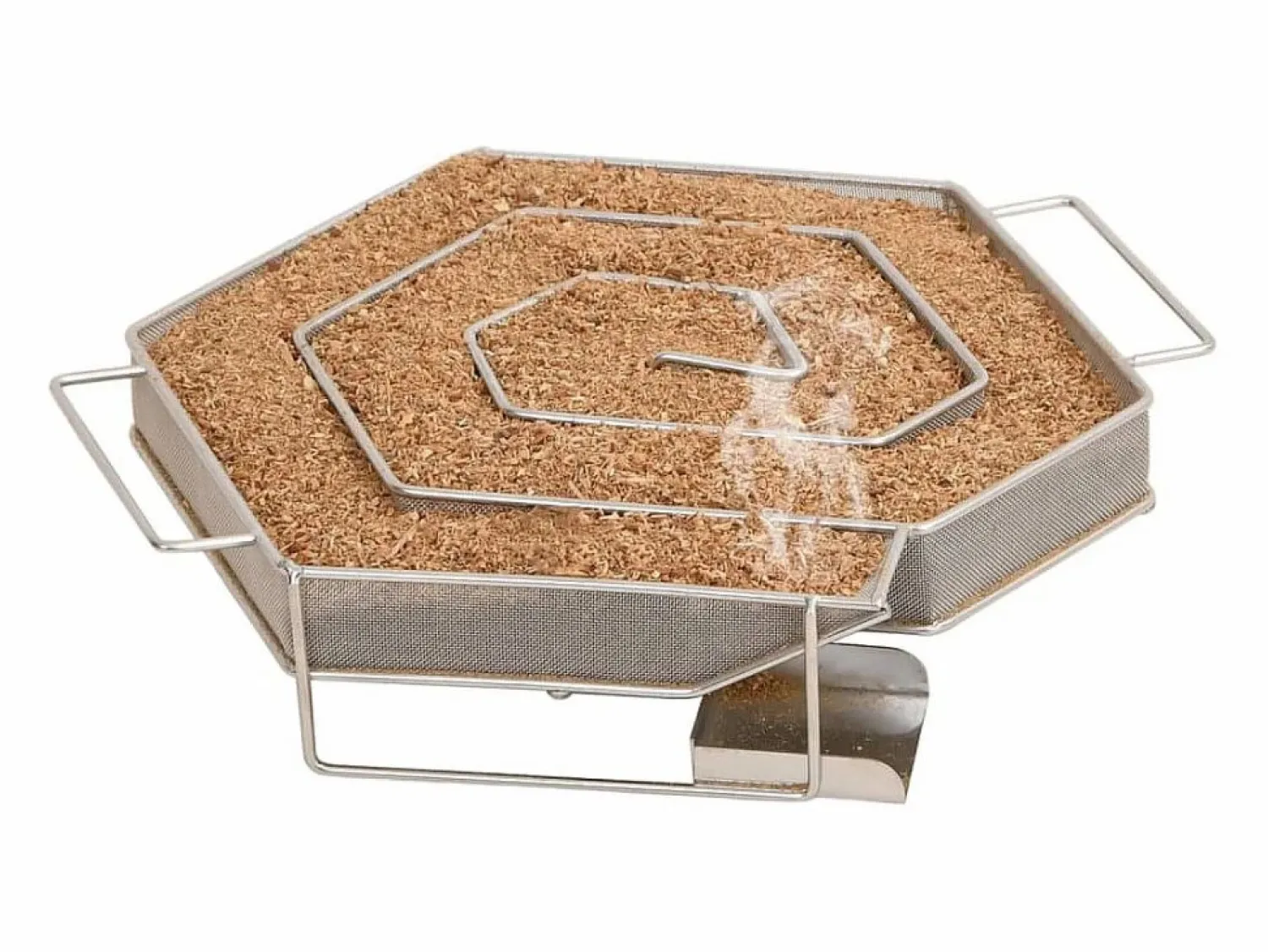 Clearance Horno ahumador de BBQ con generador humo frío acero galvanizado Barbacoa