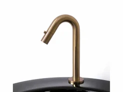 Online Indus mezclador lavabo cobre cepillado agua fría Grifo
