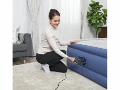 Bestway Inflador Eléctrico Portátil AC DC Power Touch 3 Adaptadores Válvulas | Toma Coche de 12V Batería 220V | 2 en 1