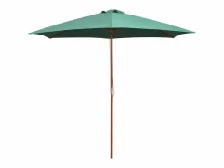 Best Garden Furniture Inglewood Sombrilla con palo de madera verde 270x270 cm