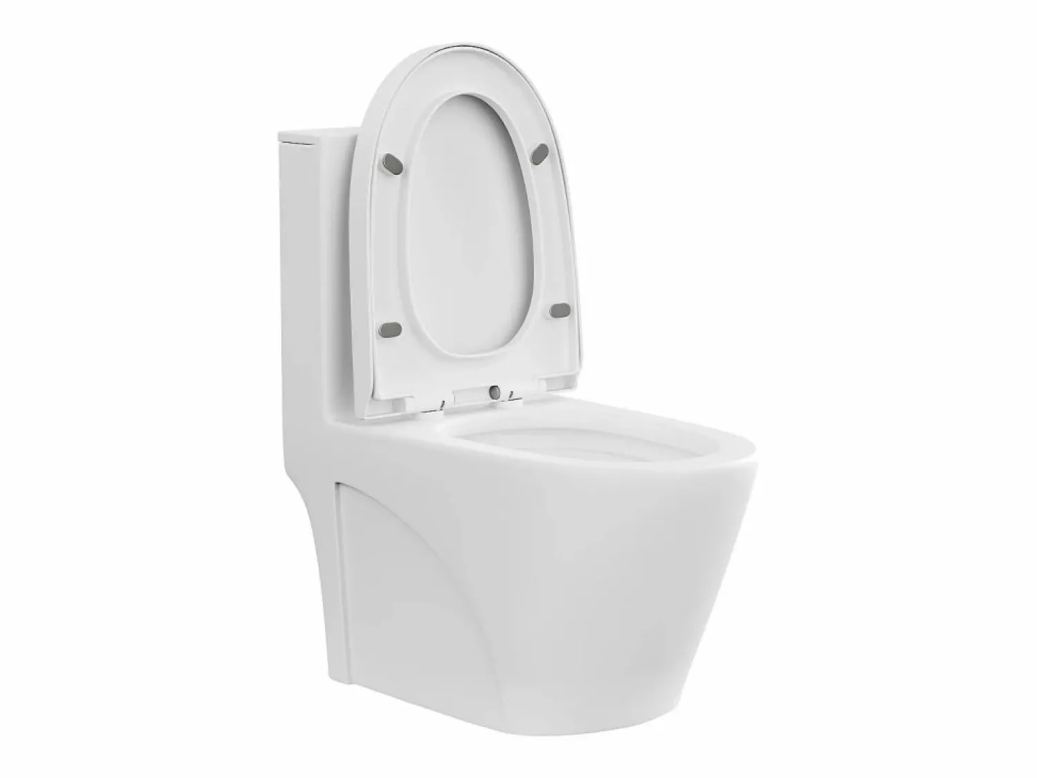 Online Inodoro de cerámica mate de pie con tapa silenciosa, desagüe horizontal, NAGILAM Inodoro De Pie