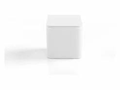 Clearance Vente-unique Inodoro flotante de cerámica sin brida, L51.5 x Alt. 34, CLEMONA Blanco