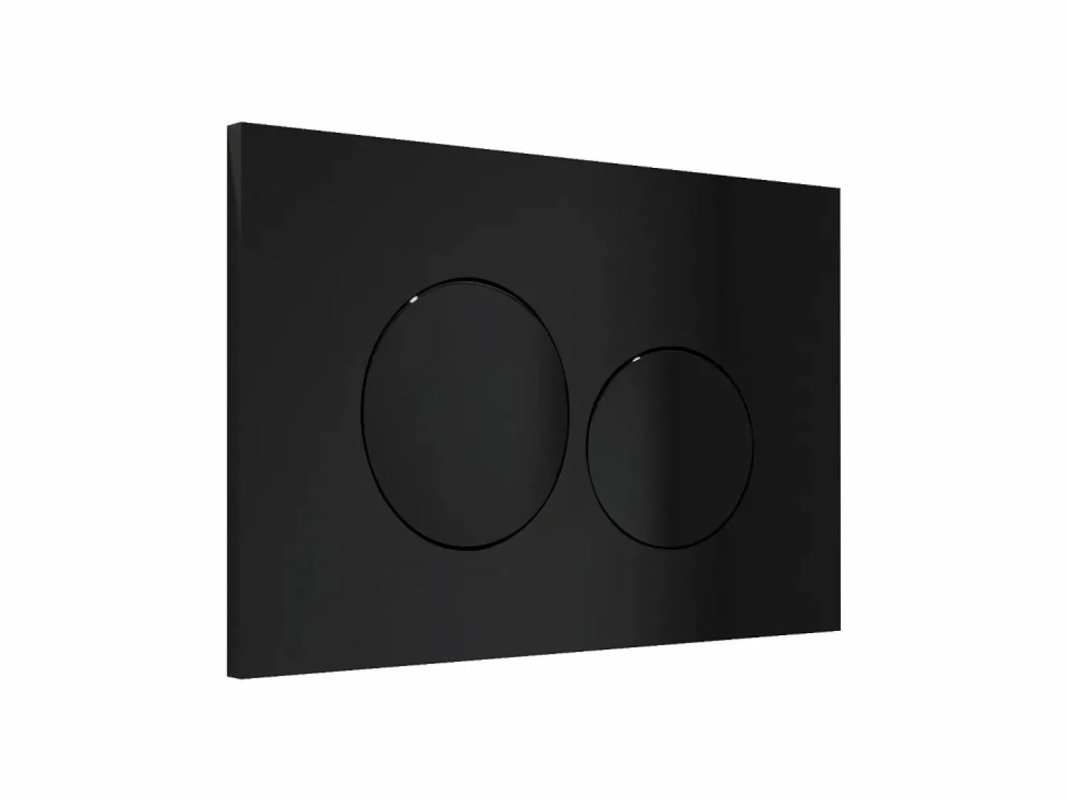 Inodoro flotante brillante con bastidor y placa de accionamiento, JAVOINE Inodoro Suspendido
