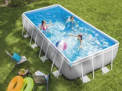 Clearance 26792 Prism Metal Frame piscina elevada 488x244x107 cm Piscina Tubular