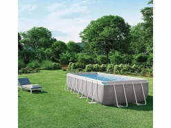 Clearance 26792 Prism Metal Frame piscina elevada 488x244x107 cm Piscina Tubular