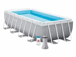 Clearance 26792 Prism Metal Frame piscina elevada 488x244x107 cm Piscina Tubular