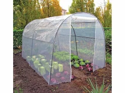 Buzz metallurgica Invernadero de jardín tipo túnel en PVC de 200 x 300 x h180 cm para flores y plantas Orto L