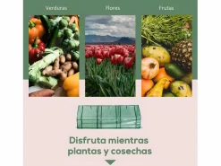 Best Outsunny Invernadero de jardín 270x90x90 cm Verde