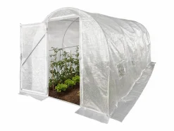 Hot Invernadero de túnel "Mimosa" con puerta - 9 m² - 180 g - Invernadero De Jardín