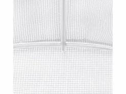 Discount vidaxl Invernadero Espacioso de Acero 60 m² - Protección Ideal para Plantas Blanco