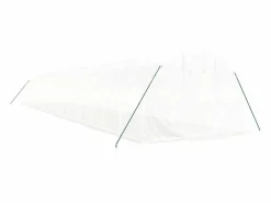 vidaxl Invernadero espacioso de acero 48 m² 16x3x2 m