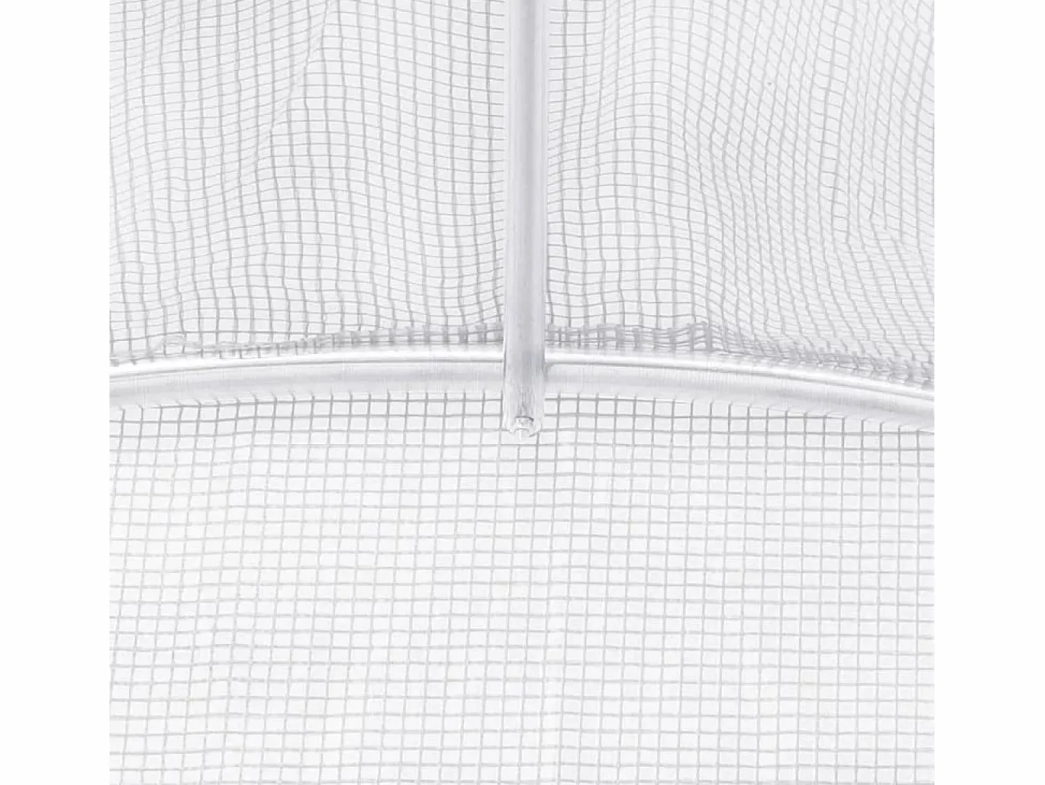 vidaxl Invernadero espacioso de acero 48 m² 16x3x2 m