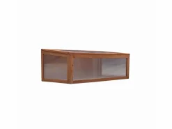 Sale Gardiun Invernadero Wooden I 90x41x32 cm en Madera y Policarbonato Marru00f3n