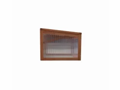 Sale Gardiun Invernadero Wooden I 90x41x32 cm en Madera y Policarbonato Marru00f3n