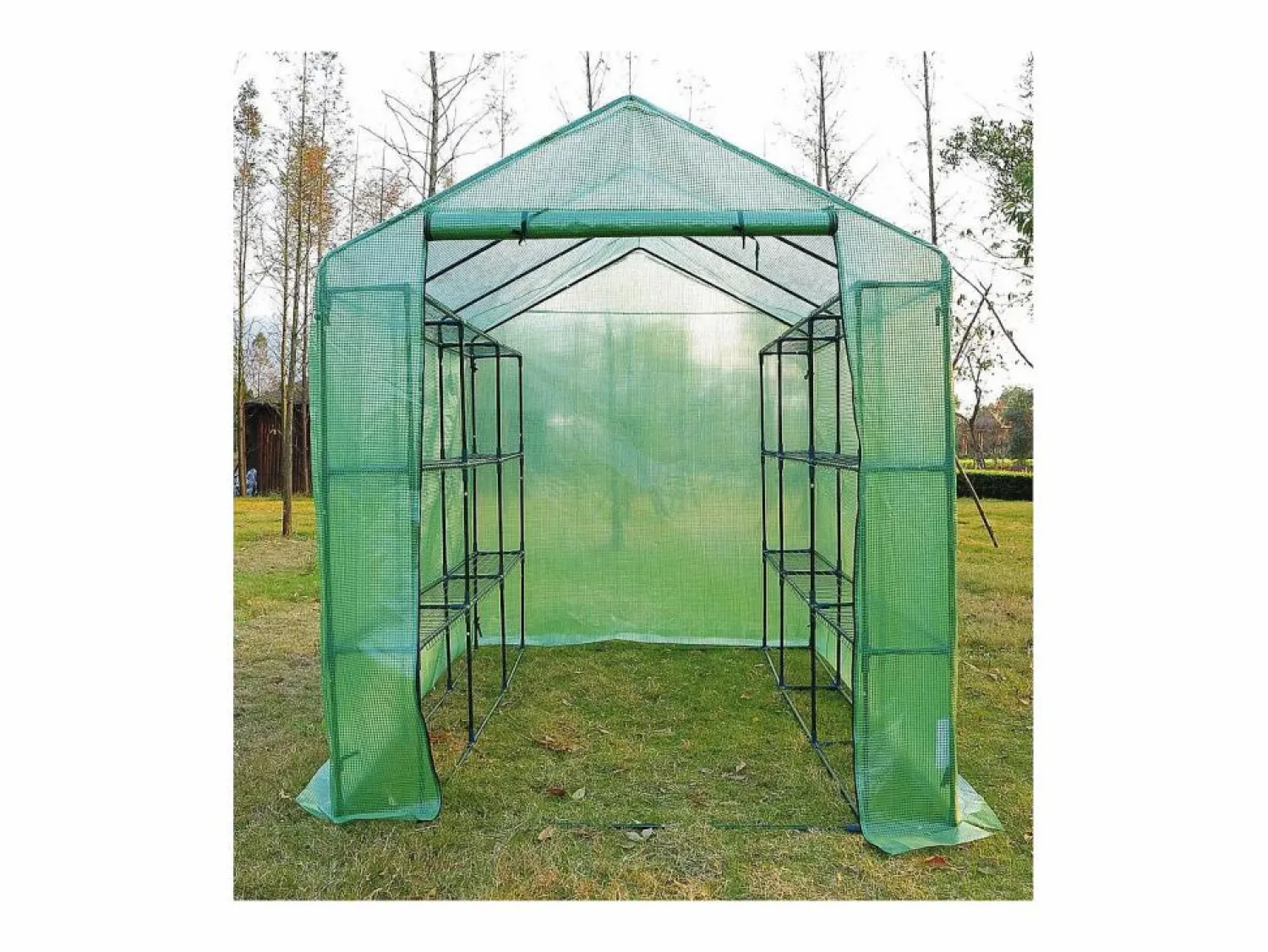 Best Habitat et jardin Invernadero para tomates Petunia- 4.4m² - 2.5 x 1.7 x 2.1 m Verde pino