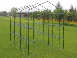 Best Habitat et jardin Invernadero para tomates Petunia- 4.4m² - 2.5 x 1.7 x 2.1 m Verde pino