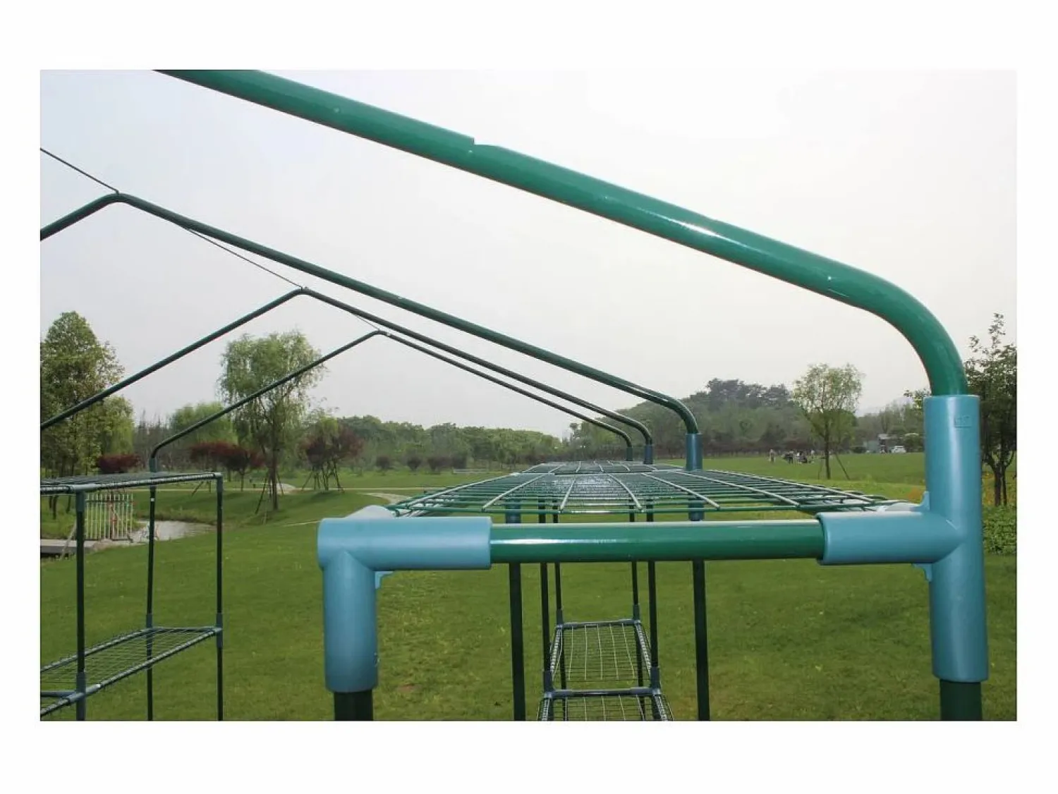 Best Habitat et jardin Invernadero para tomates Petunia- 4.4m² - 2.5 x 1.7 x 2.1 m Verde pino