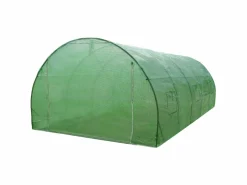 Monstershop Invernadero Politúnel con Estantería Galvanizada Puertas de Cultivo Cubierta de PE Jardinería Carpa de Jardín Planta de flores de 25mm de Diámetro | 6 x 3m