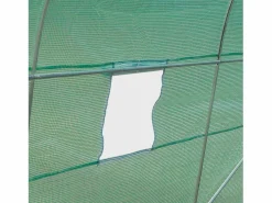 New Invernadero túnel para tomates con ventanas, estructura de acero, poliéster, (445x190x200 cm) Invernadero De Jardín