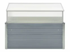 Clicnbuy Invernadero 100x100x85 cm acero galvanizado
