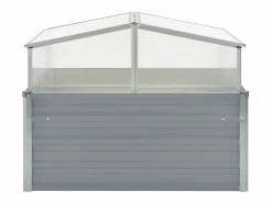 Clicnbuy Invernadero 100x100x85 cm acero galvanizado