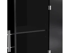 ModernLuxe Isla central de cocina - 2 cajones y 4 compartimentos - patas con ruedas o de madera -