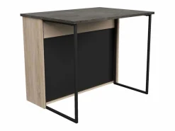 Sale Isla cocina Arko 5 huecos roble áspero/negro 109.4x89.8x79.7 cm Multicolor
