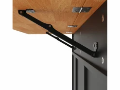Hauss Spole Isla de cocina con 8 cajones - Carro con ruedas y tapa abatible -