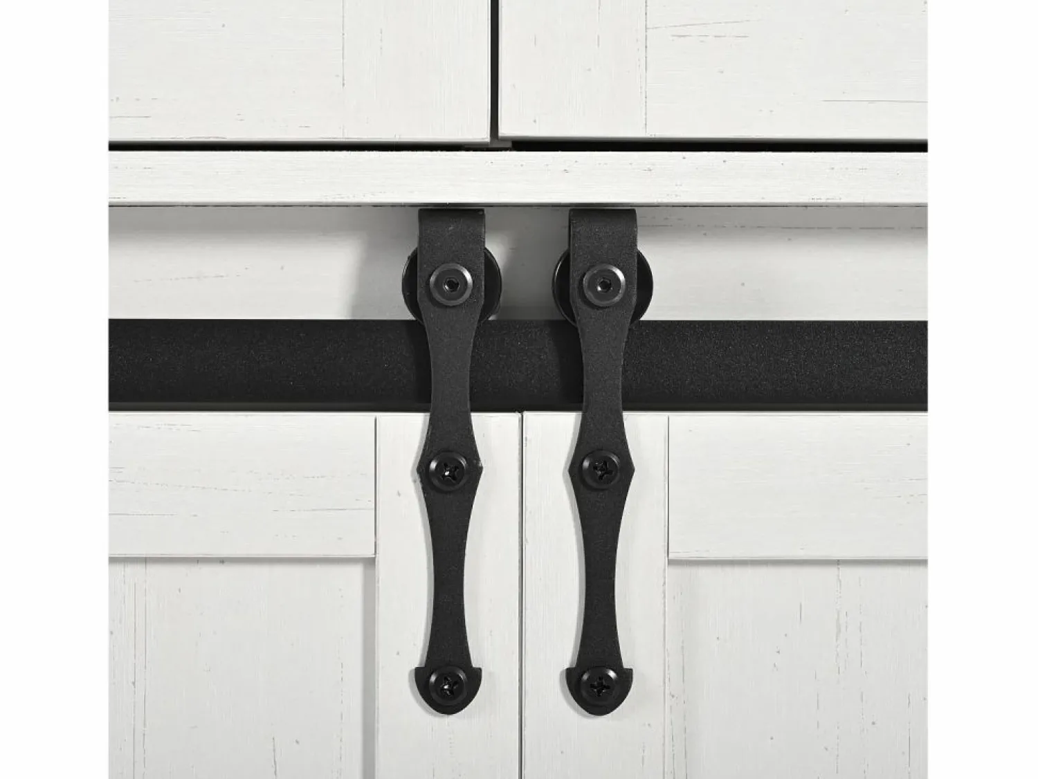 Outlet Isla de cocina con encimera abatible - Carrito de cocina con 2 puertas correderas y 3 cajones - toallero y portavasos - Isla Cocina
