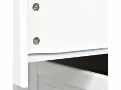 Homcom Isla de cocina Kalos extensible con ruedas 92,5x128,8x75,5 cm