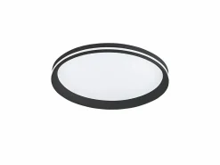 Isy - Fabas Luce Lámpara de techo LED de aluminio - LED integrado 42W IP20 Negro