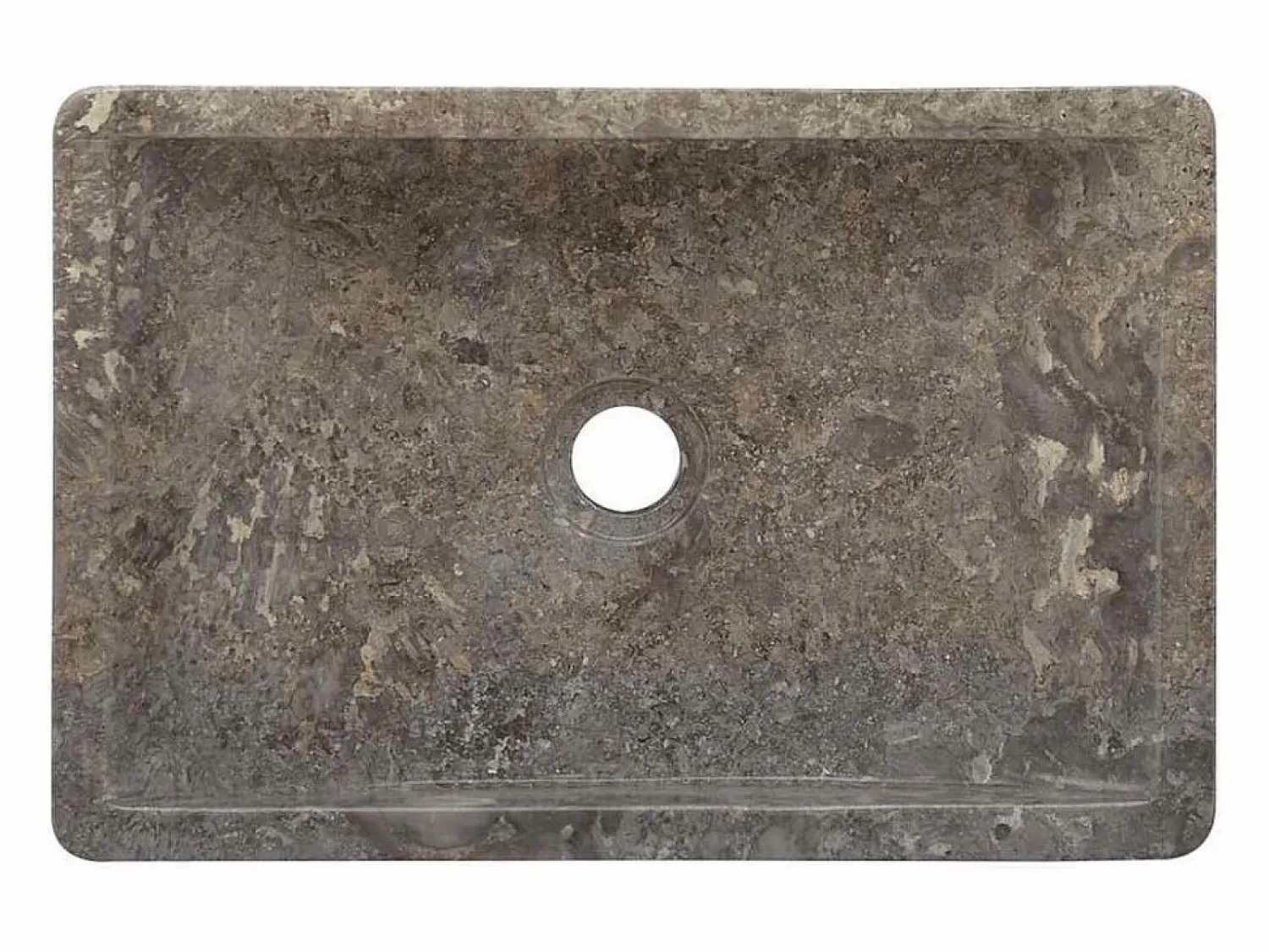 Best Jacques-Didier-Paul Lavabo de mármol con brillo 45x30x12 cm Fregadero