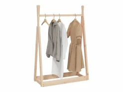 Garden Furniture Jacques-Marie Perchero de madera maciza de pino 100x45x150 cm