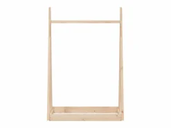 Garden Furniture Jacques-Marie Perchero de madera maciza de pino 100x45x150 cm