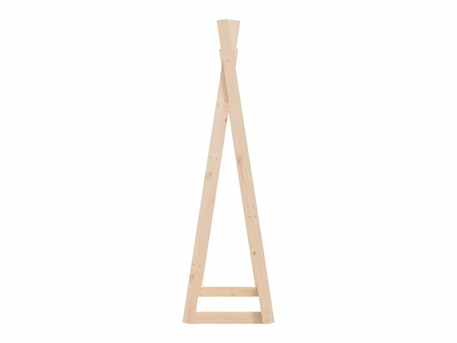 Garden Furniture Jacques-Marie Perchero de madera maciza de pino 100x45x150 cm