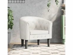 Garden Furniture Jalkar Sillón cuero sintético
