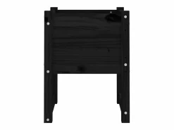 Best Jardinera 2 unidades madera maciza de pino 40x40x52,5 cm Jardinera