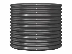 Clicnbuy Jardinera acero con recubrimiento polvo antracita 80x80x68 cm