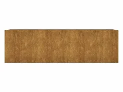 Discount Clicnbuy Jardinera acero corten 280x80x80 cm Marru00f3n