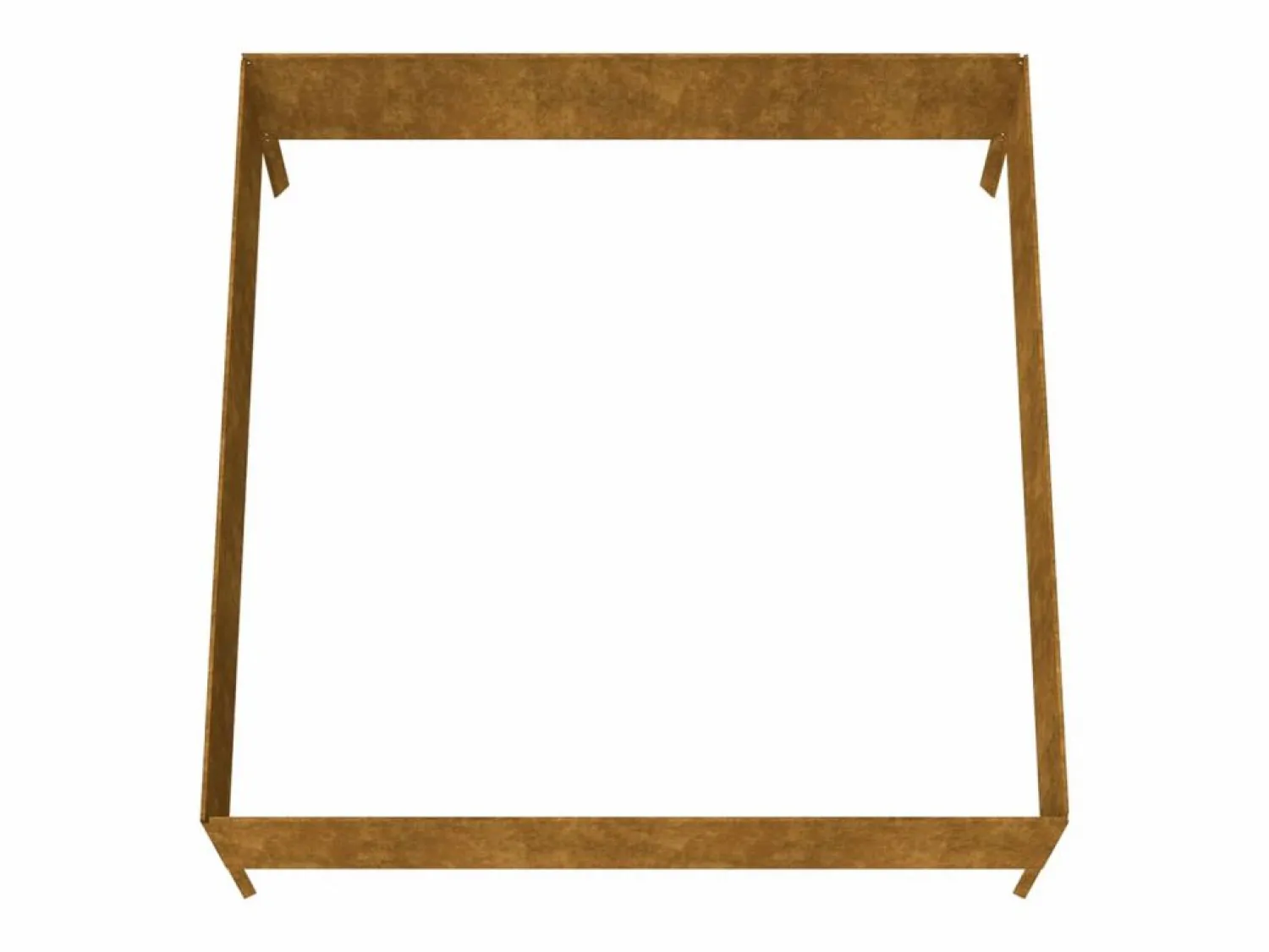 New Jardinera acero corten 100x100x41 cm Jardinera