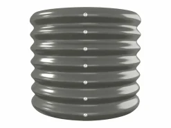 Outlet Clicnbuy Jardinera arriate acero recubrimiento polvo 260x40x36 cm Gris