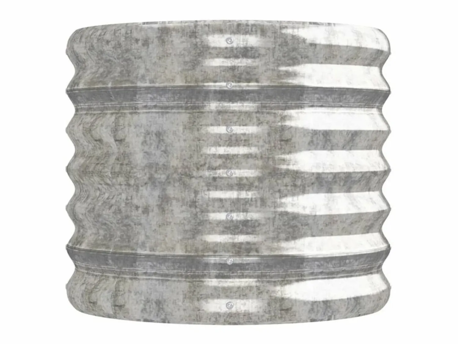 Online Jardinera arriate acero recubrimiento polvo plata 152x40x36 cm Jardinera